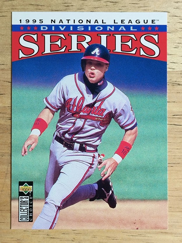 1996 Collector's Choice #374T Chipper Jones TRADE