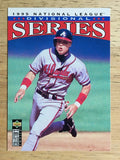 1996 Collector's Choice #374T Chipper Jones TRADE