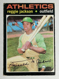 1971 Topps #20 Reggie Jackson (VGEX)