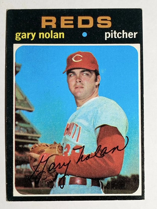 1971 Topps #75 Gary Nolan (VGEX)