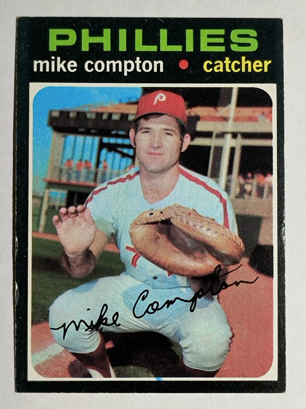 1971 Topps #77 Mike Compton RC (EX)