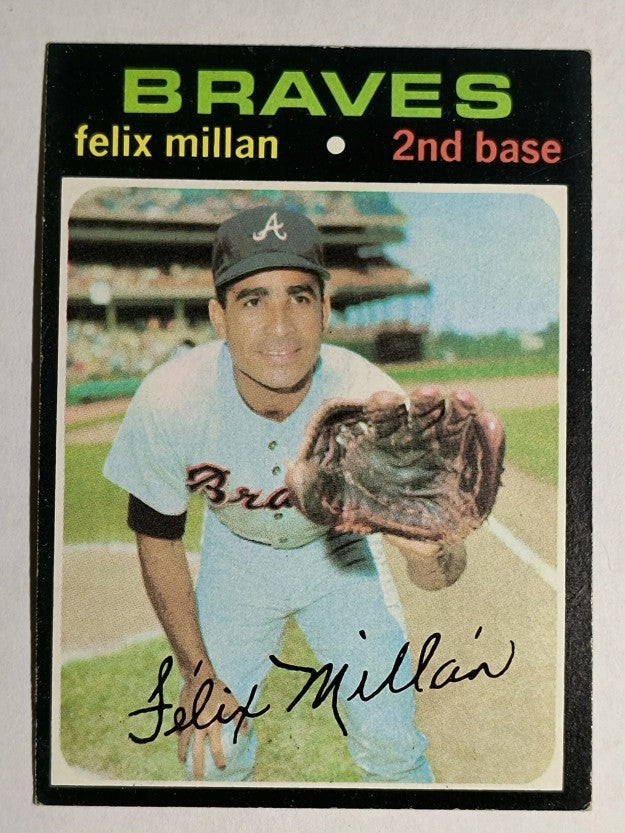 1971 Topps #81 Felix Millan (EX)