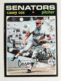 1971 Topps #82 Casey Cox (EX)
