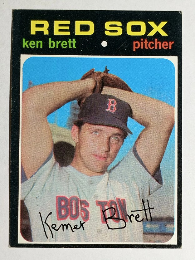 1971 Topps #89 Ken Brett (EX)