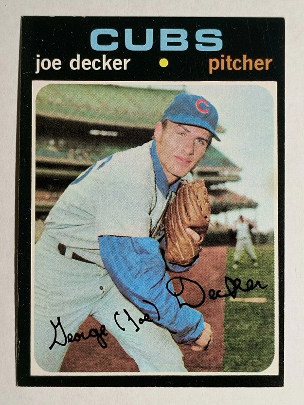 1971 Topps #98 Joe Decker RC (EXMT)