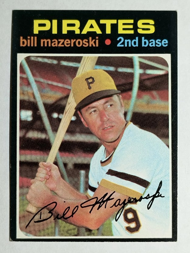 1971 Topps #110 Bill Mazeroski (EX)