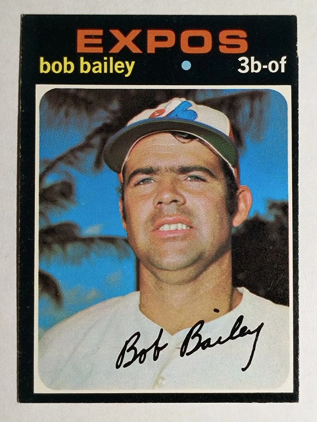 1971 Topps #157 Bob Bailey (EX)