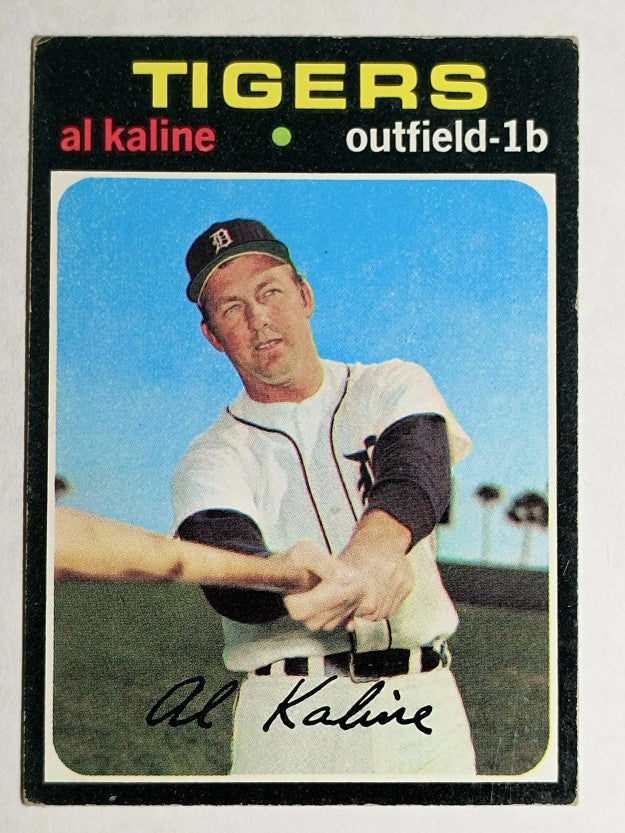1971 Topps #180 Al Kaline (VGEX)