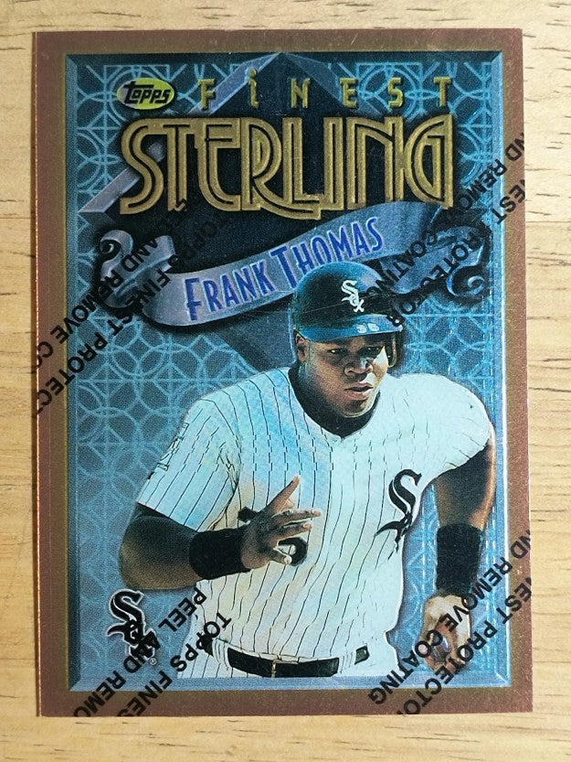 1996 Finest #B48 Frank Thomas B