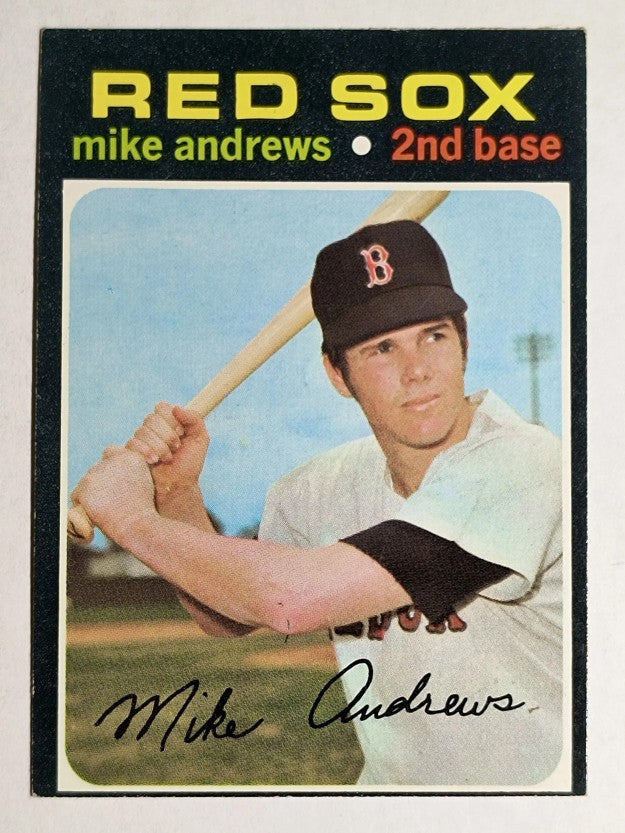 1971 Topps #191 Mike Andrews (EX)