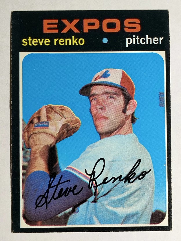 1971 Topps #209 Steve Renko (EX)