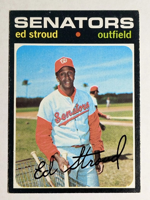 1971 Topps #217 Ed Stroud (EX)