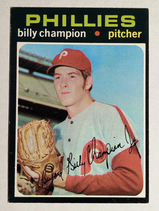 1971 Topps #323 Billy Champion (EX)