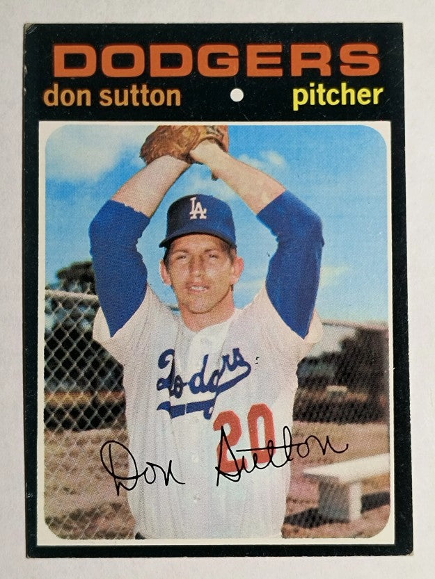 1971 Topps #361 Don Sutton (EX)