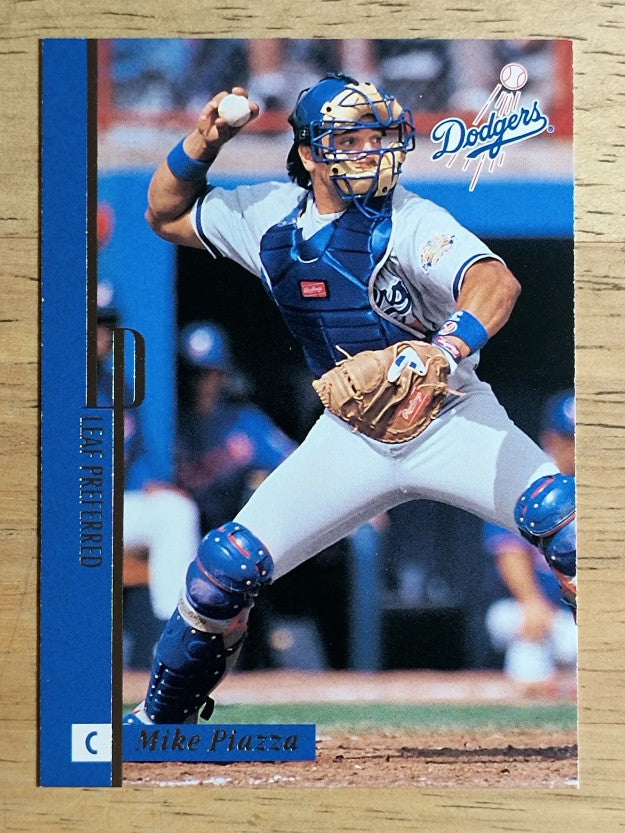 1996 Leaf Preferred #25 Mike Piazza