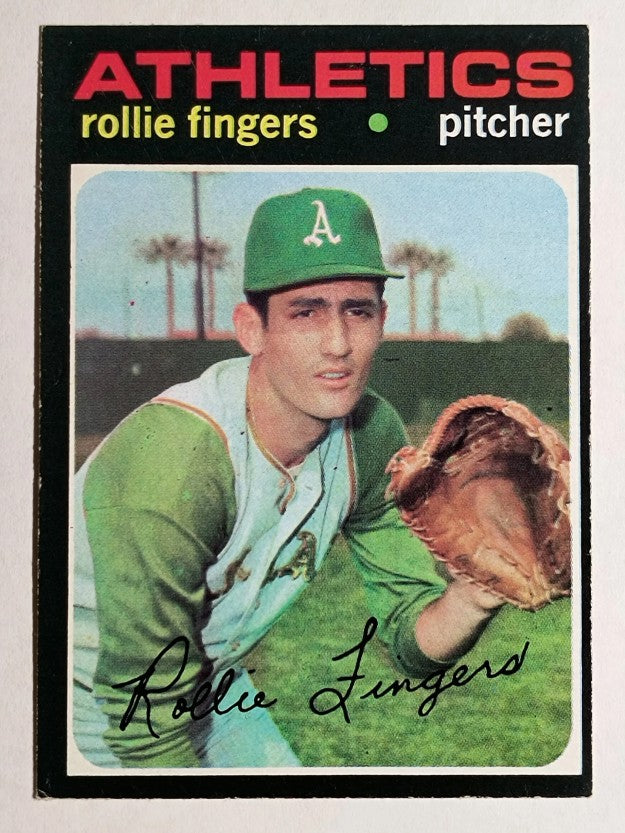 1971 Topps #384 Rollie Fingers (EXMT)
