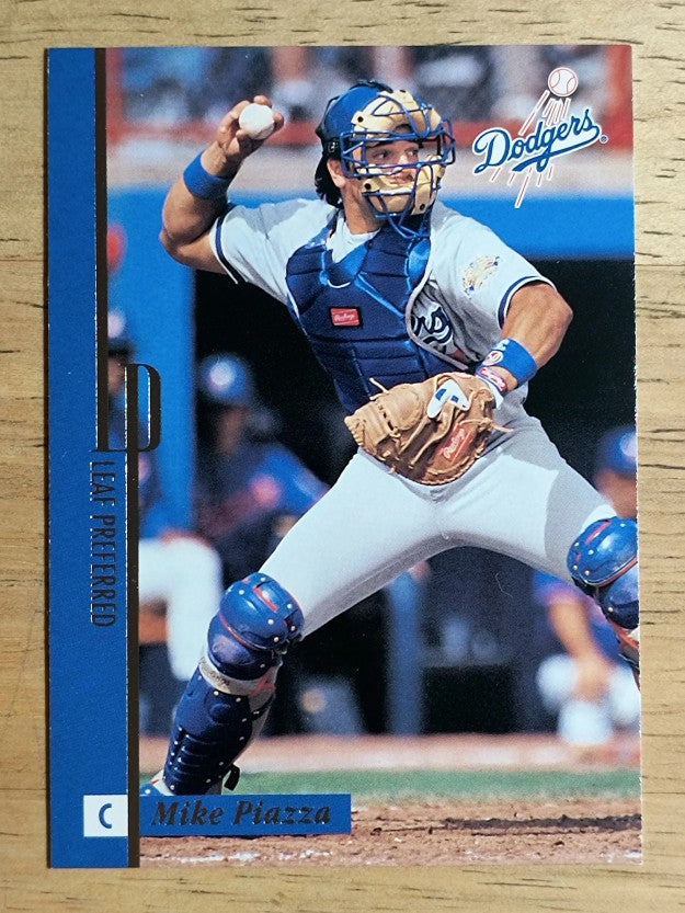 1996 Leaf Preferred #25 Mike Piazza