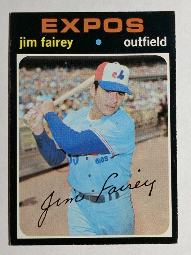 1971 Topps #474 Jim Fairey (EX)