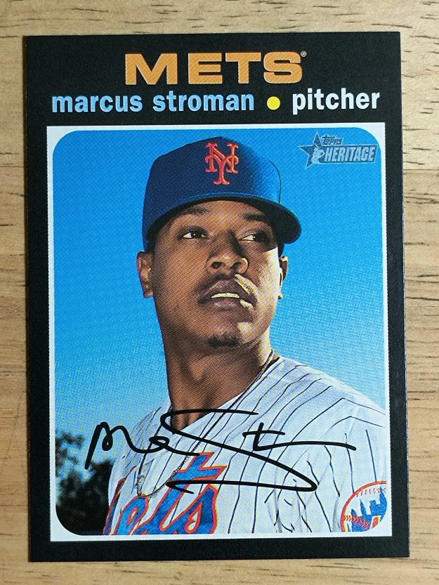 2020 Topps Heritage #117 Marcus Stroman