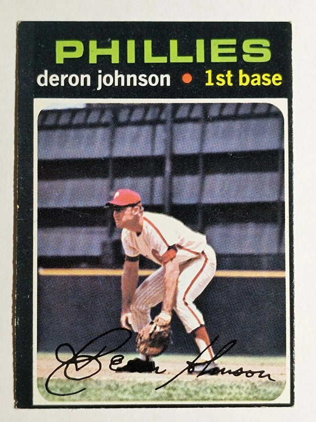 1971 Topps #490 Deron Johnson (EX)