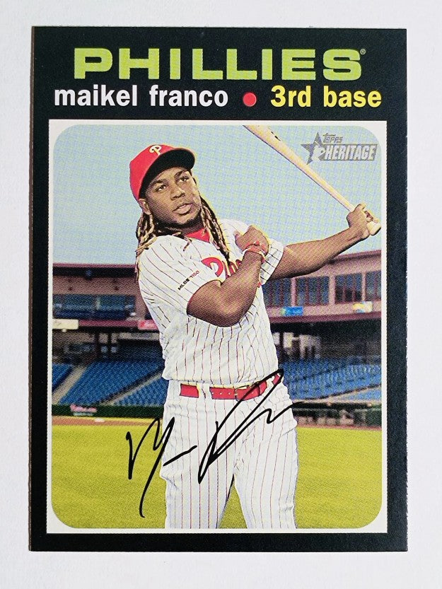 2020 Topps Heritage #119 Maikel Franco