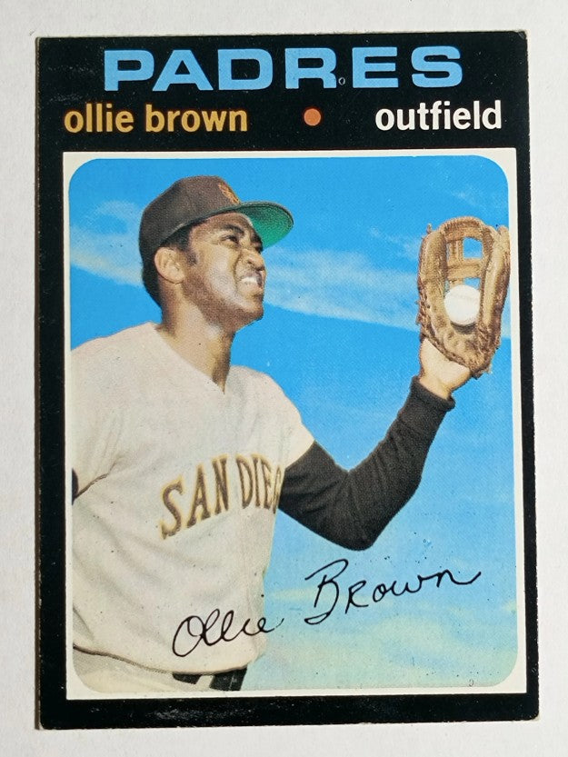 1971 Topps #505 Ollie Brown (EXMT)
