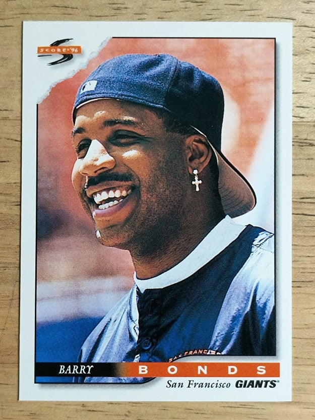 1996 Score #340 Barry Bonds