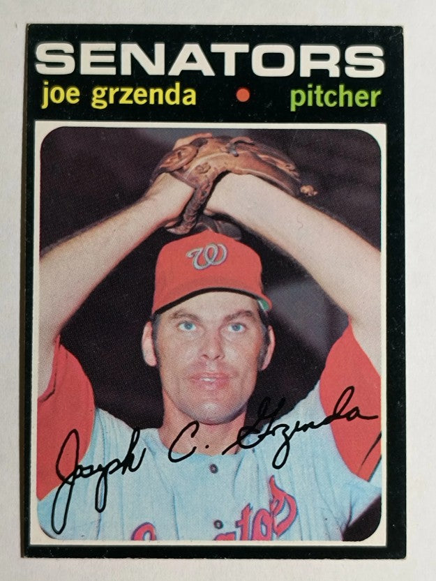 1971 Topps #518 Joe Grzenda (EX)
