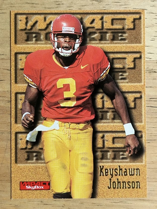 1996 SkyBox Impact #169 Keyshawn Johnson RC