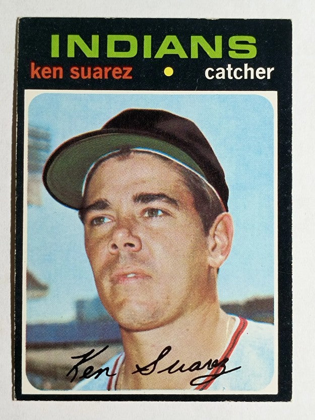 1971 Topps #597 Ken Suarez (EX)