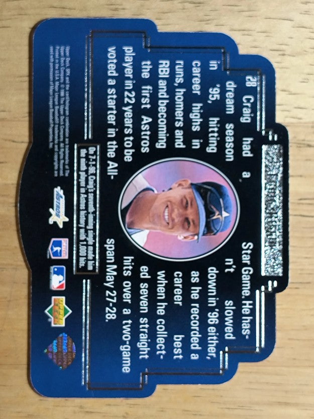 1996 SPx #28 Craig Biggio