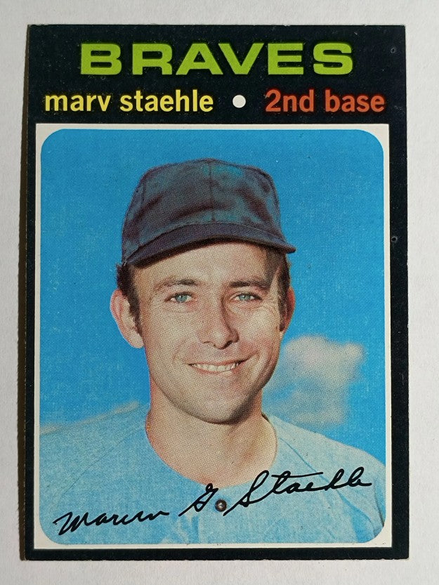 1971 Topps #663 Marv Staehle (NM)