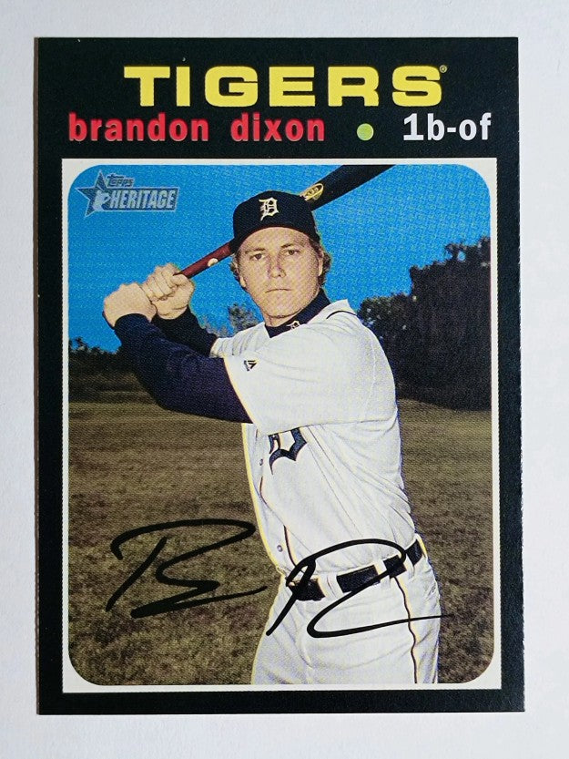 2020 Topps Heritage #122 Brandon Dixon