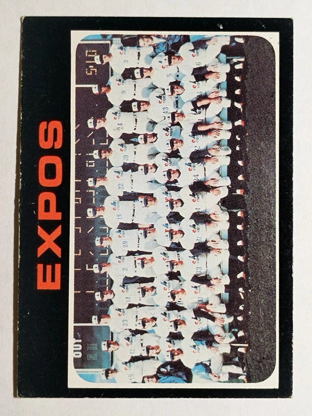 1971 Topps #674 Montreal Expos TC (EX)
