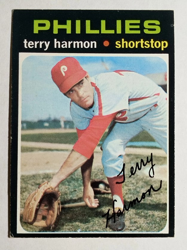 1971 Topps #682 Terry Harmon (EX)