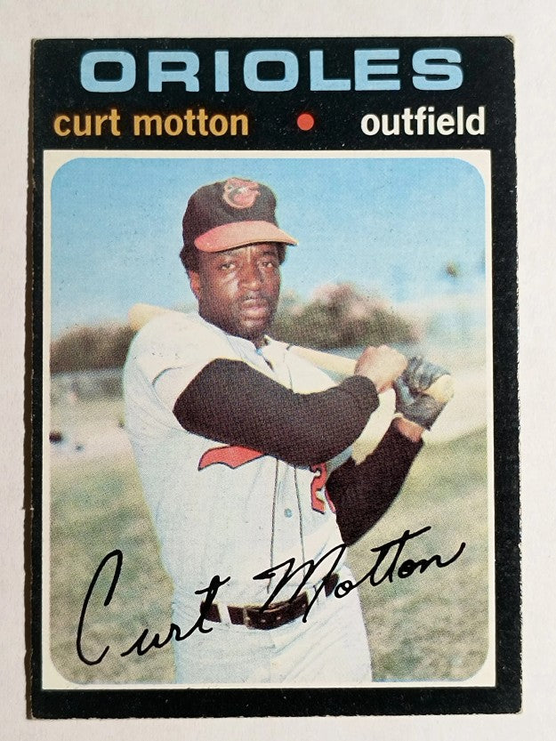 1971 Topps #684 Curt Motton (EX)