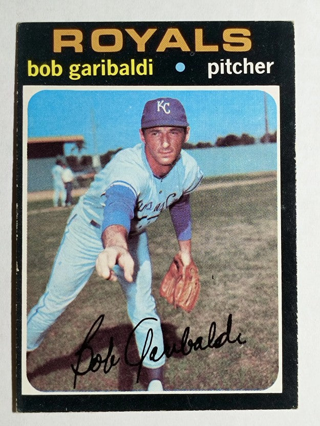 1971 Topps #701 Bob Garibaldi (EX)