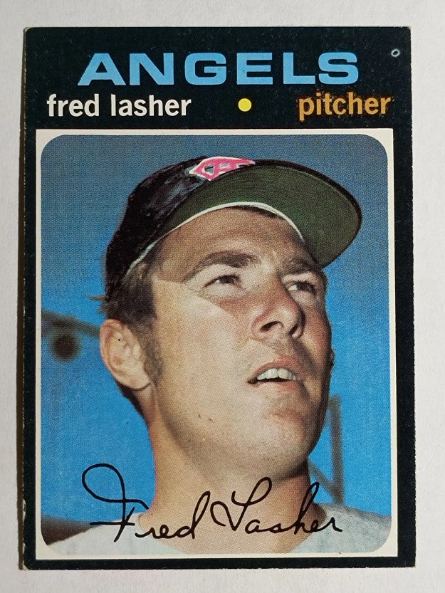 1971 Topps #707 Fred Lasher (EX)