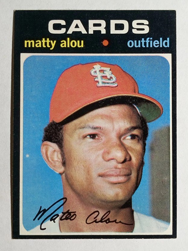 1971 Topps #720 Matty Alou (NM)