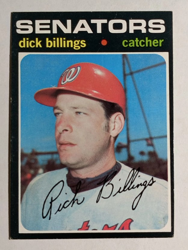 1971 Topps #729 Dick Billings RC (EXMT)