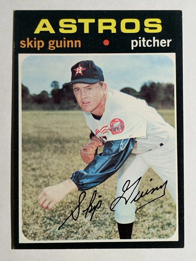 1971 Topps #741 Skip Guinn (NM)