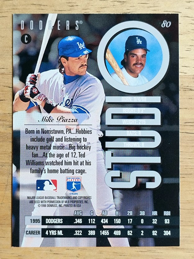 1996 Studio #80 Mike Piazza