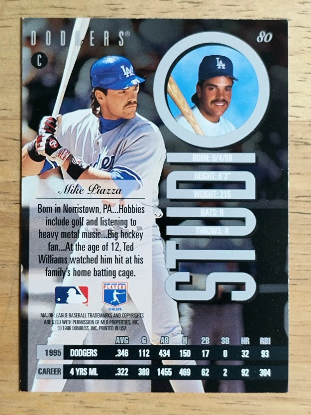 1996 Studio #80 Mike Piazza