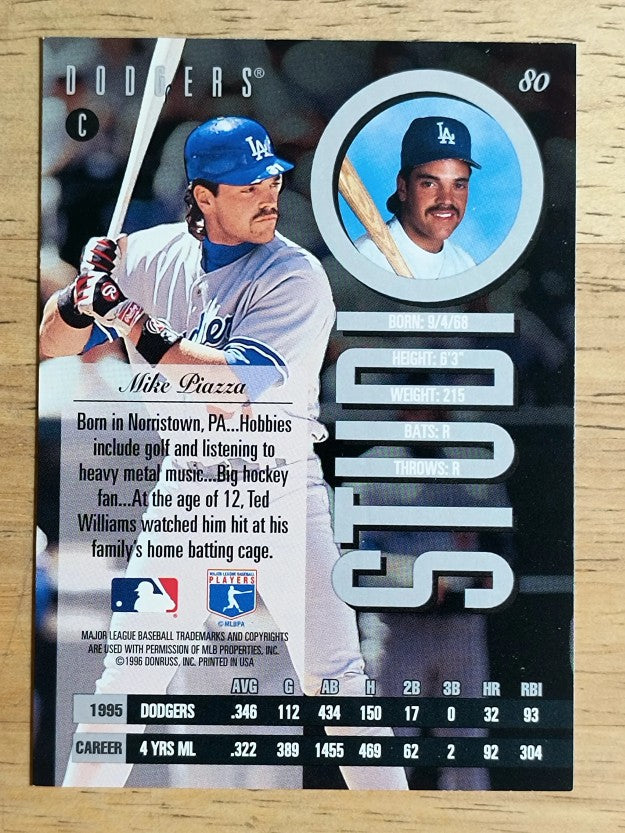1996 Studio #80 Mike Piazza