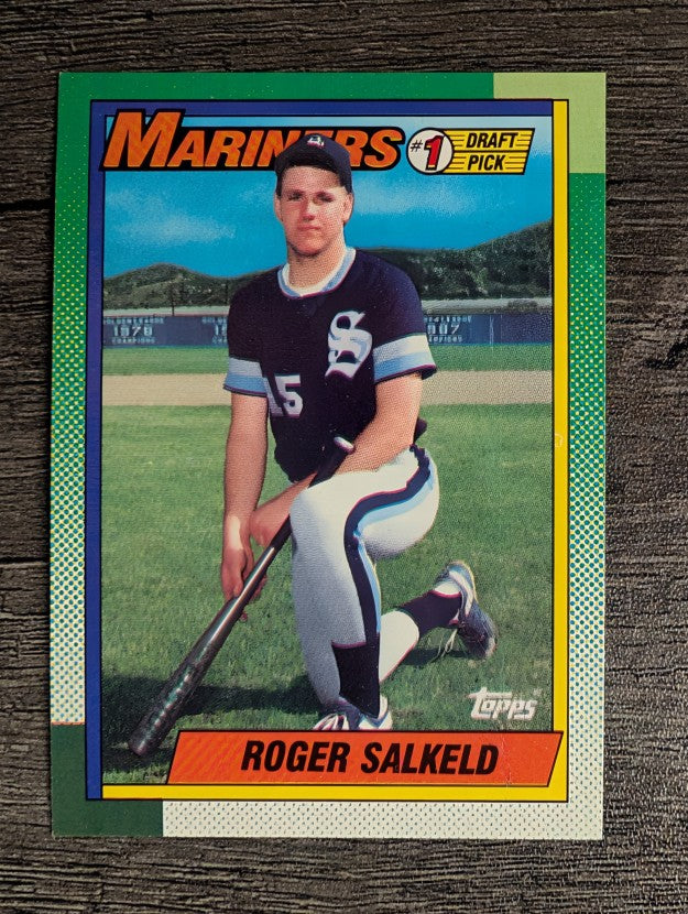 1990 Topps #44 Roger Salkeld FDP RC