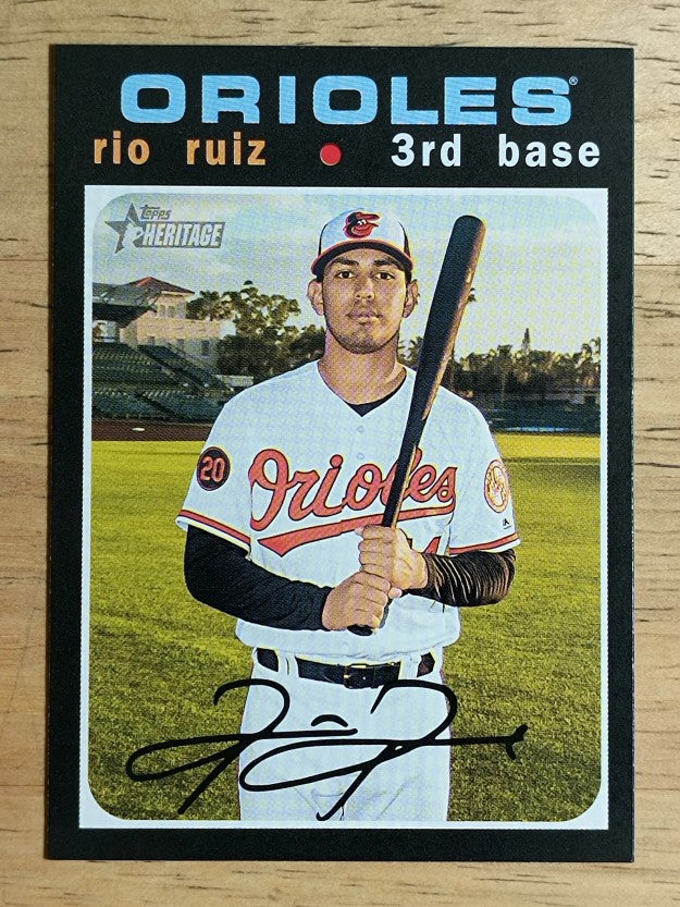 2020 Topps Heritage #137 Rio Ruiz