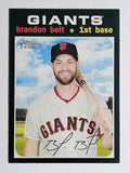2020 Topps Heritage #141 Brandon Belt
