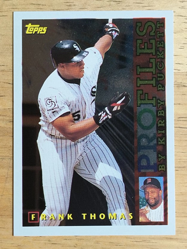 1996 Topps Profiles #AL9 Frank Thomas