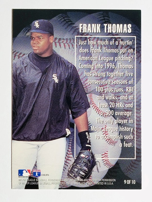 1996 Ultra RBI Kings #9 Frank Thomas