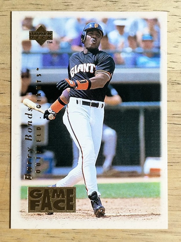 1996 Upper Deck Gameface #GF3 Barry Bonds